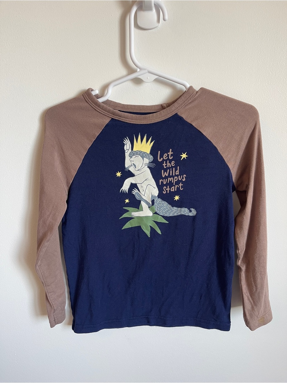 Little Sleepies “Let the Wild Rumpus Start” Top 2T